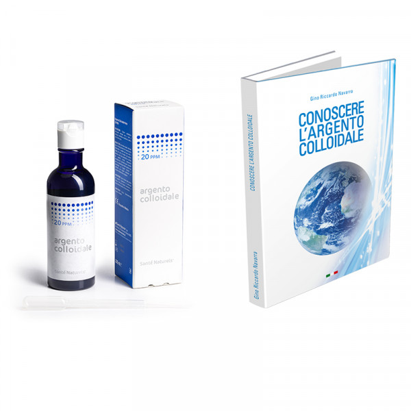 Argento 200 ml 20 ppm più Libro