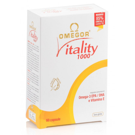 Omegor Vitality integratore alimentare di Omega 3 e EPA/DHa