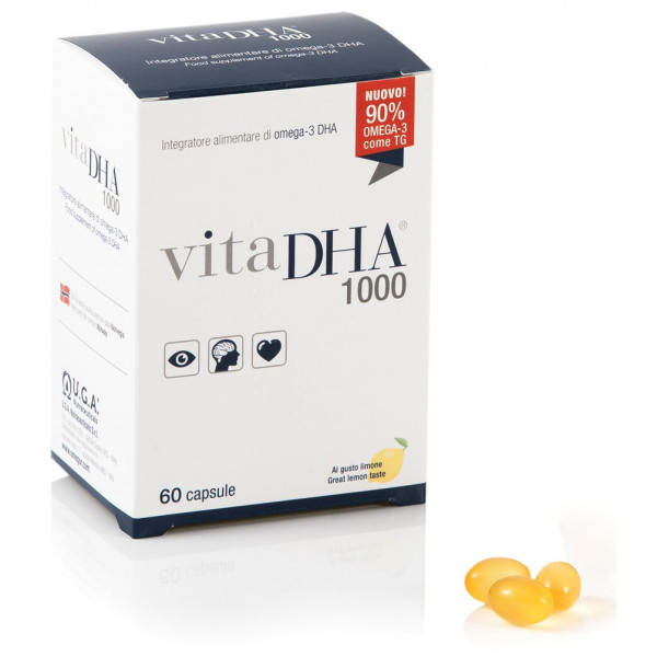 Omegor VitaDHA 1000 integratore alimentare di Omega 3 e EPA/DHa
