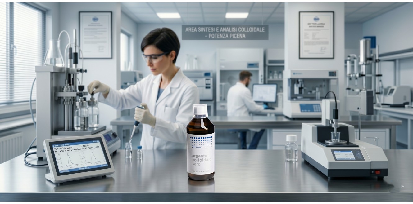 Argento Colloidale: Analisi Tecnica e Stabilità Sospensione